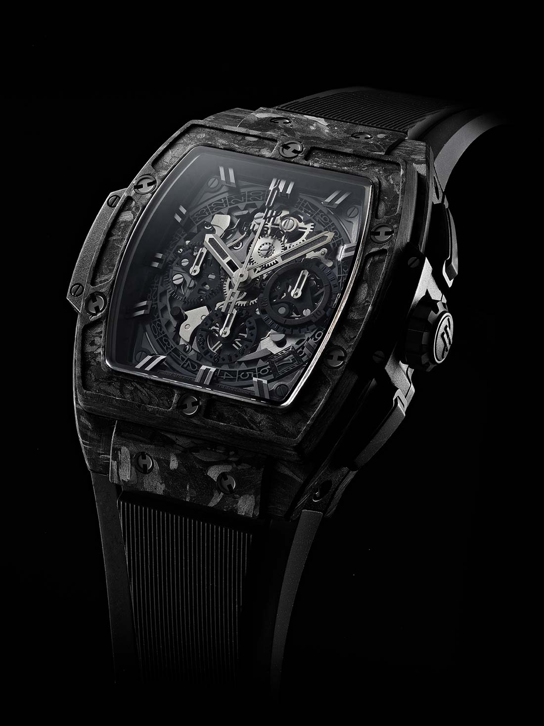 HUBLOT ウブロ　スピリット オブ ビッグ・バン フロステッドカーボン　641.QK.0110.RX.YOS