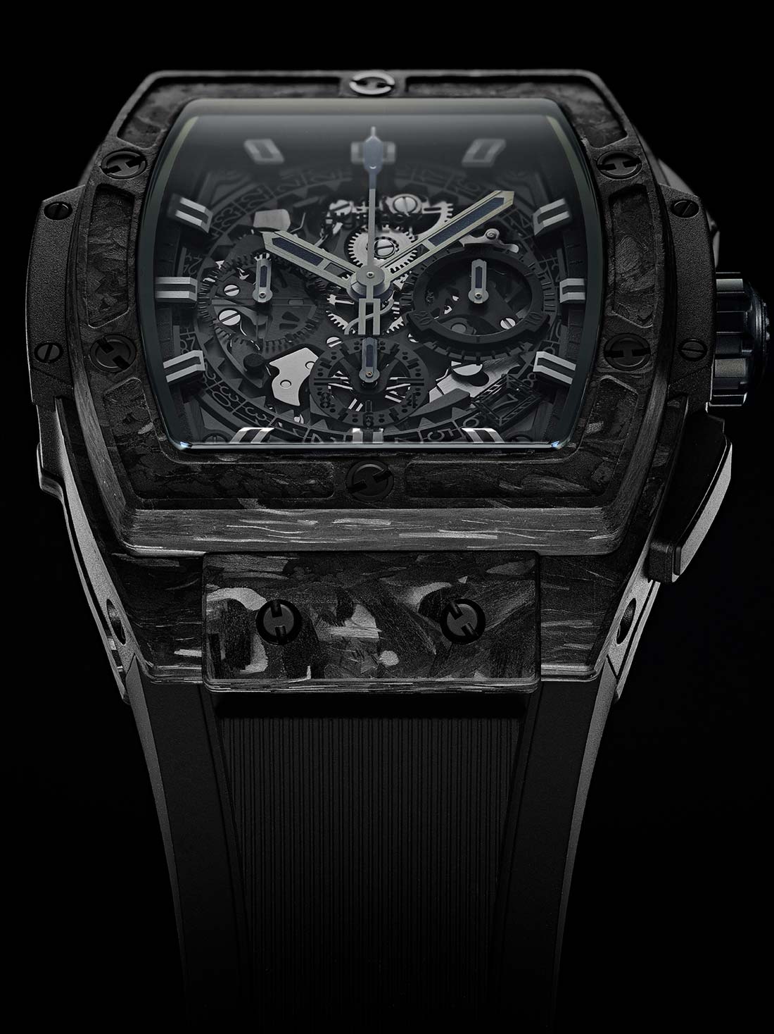 HUBLOT ウブロ　スピリット オブ ビッグ・バン フロステッドカーボン　641.QK.0110.RX.YOS