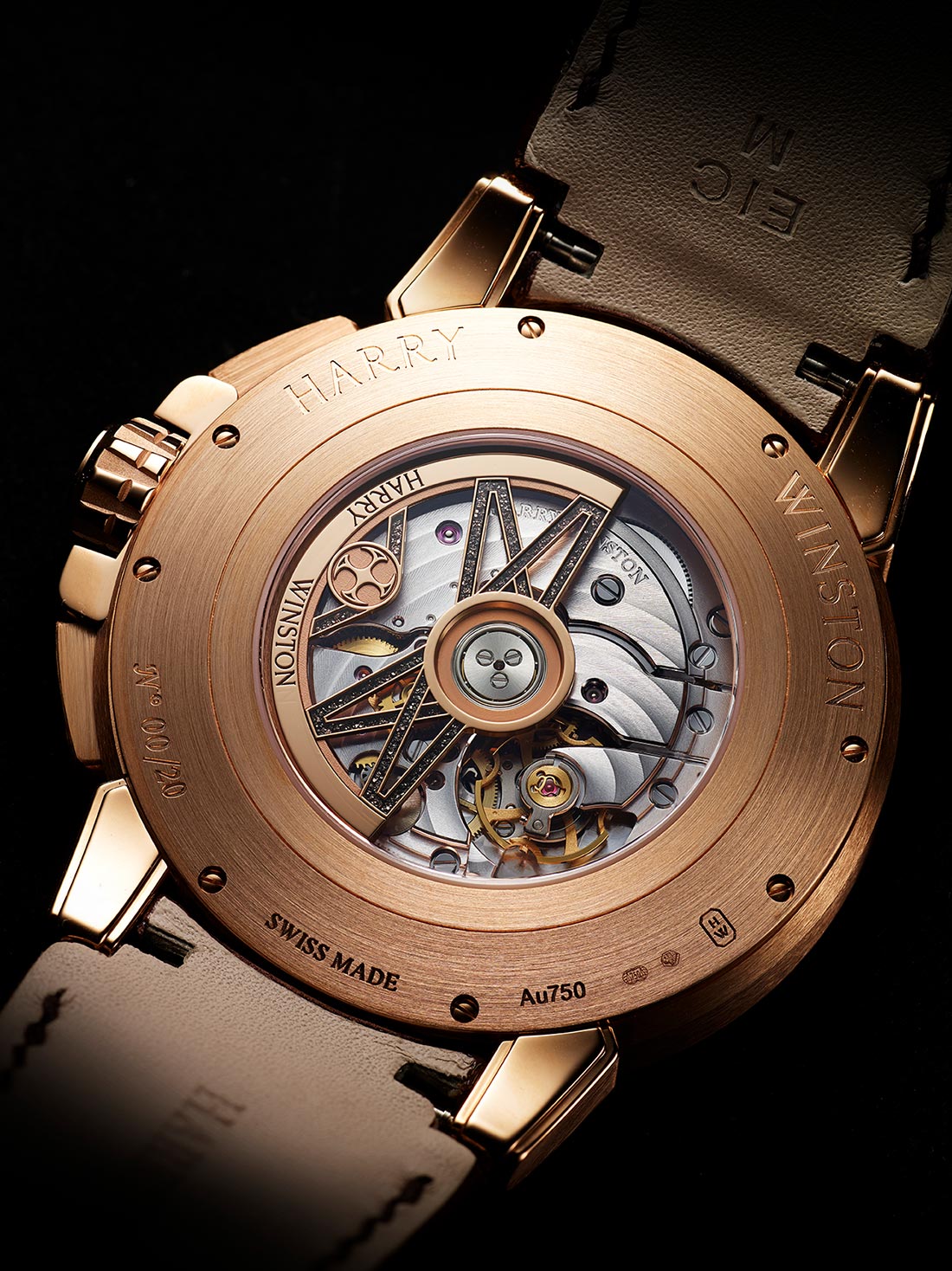 harry_winston ハリー・ウィンストン HW オーシャン・スパークリング バイレトログラード オートマティック 42mm OCEABI42RR003