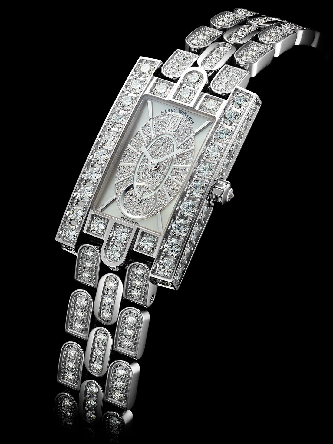 harry_winston ハリー・ウィンストン HW アヴェニュー・クラシック エリプティック AVEQHM21WW249